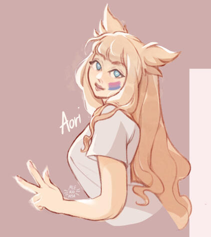 detailed colored sketch